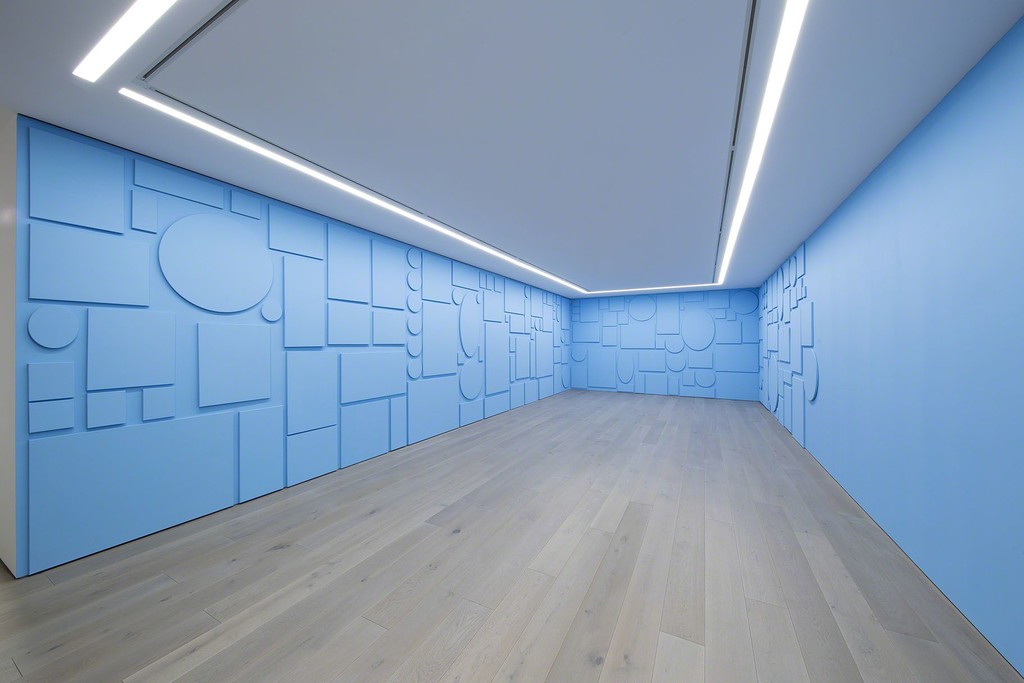 View of Claude Rutault exhibition ‘de-finitions/methods from the 70s’ at Perrotin New York, 2019. Photo Guillaume Ziccarelli; Courtesy the Artist and Perrotin. View of Claude Rutault exhibition ‘de-finitions/methods from the 70s’ at Perrotin New York, 2019. Photo Guillaume Ziccarelli; Courtesy the Artist and Perrotin.