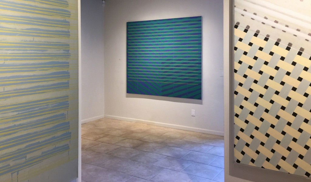 Anthony Greco: Paintings from the 1970s. Left to Right: 314/Fifteen(1976), 314/Eleven (1975), Tiles #2, (1970) Anthony Greco: Paintings from the 1970s. Left to Right: 314/Fifteen(1976), 314/Eleven (1975), Tiles #2, (1970)