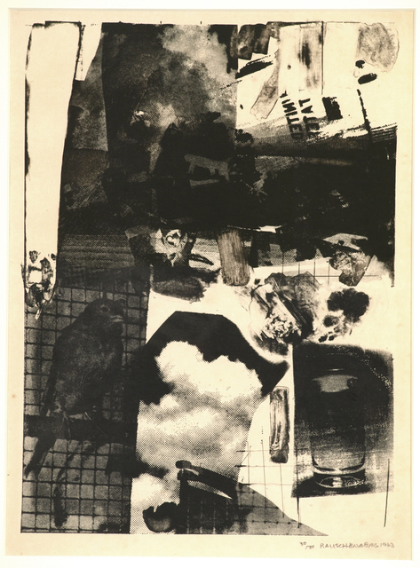 Robert Rauschenberg, ‘Rival’, 1963, Carl Solway Gallery