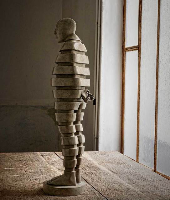Isabel Miramontes, ‘Entasis’, 2018, Sculpture, Bronze, Villa Domus