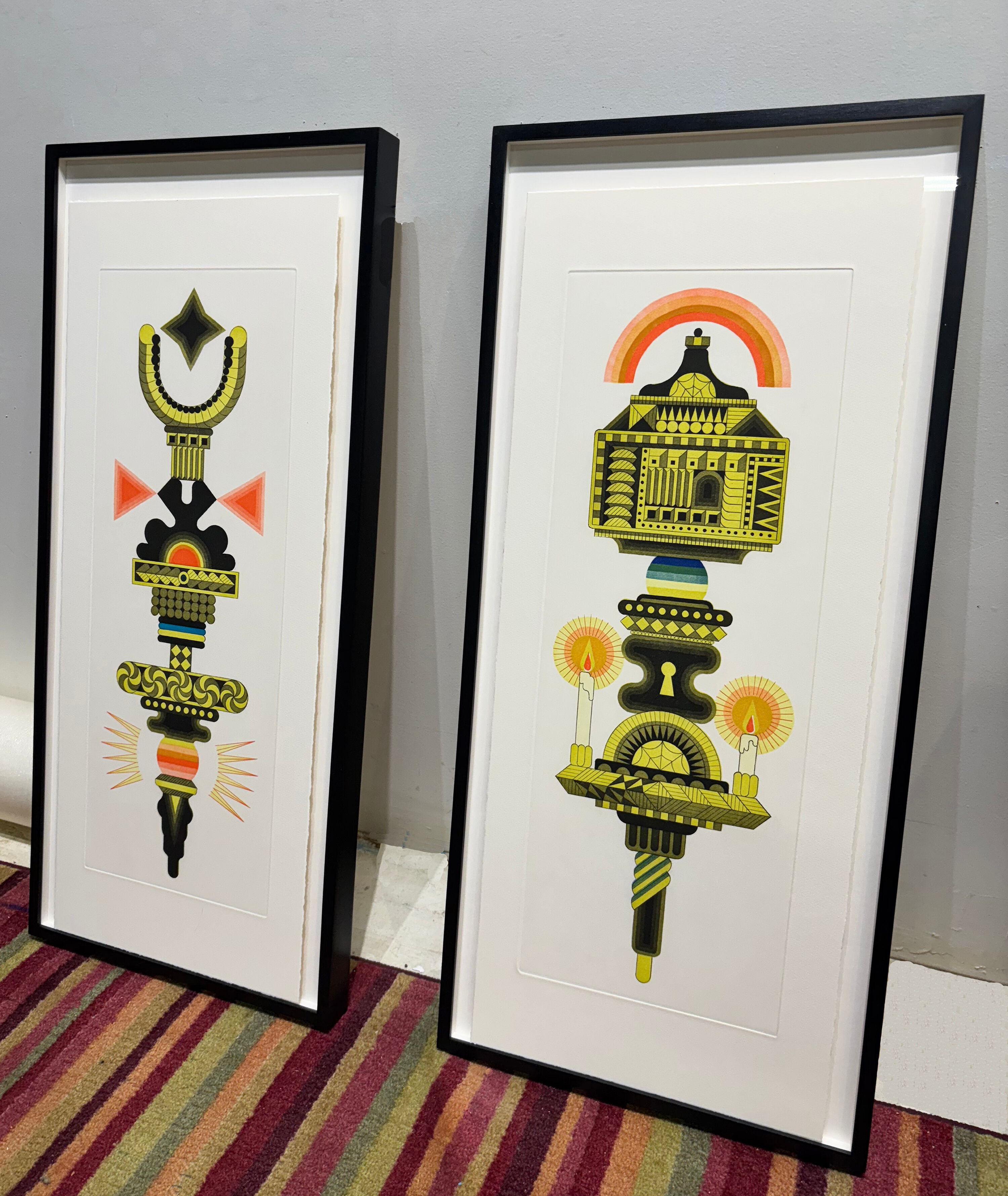 絵画 Fake it Edie Fake: Two of Wands | Artsy