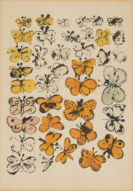 Andy Warhol, ‘HAPPY BUTTERFLY DAY’, circa 1955, Doyle