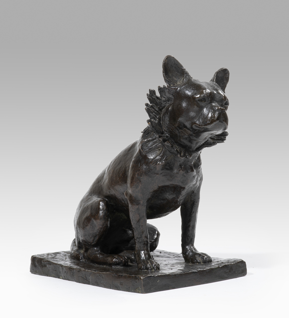 Edouard Marcel Sandoz Seadted Bulldog Named Dominique Ca Before 1920 Artsy
