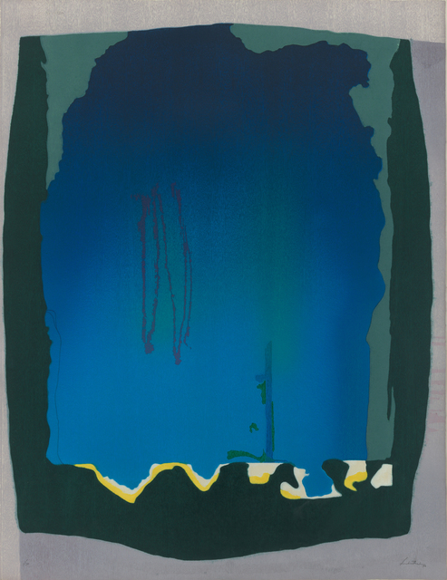 Helen Frankenthaler, ‘Freefall’, 1993, Print, Woodcut, Susan Sheehan Gallery