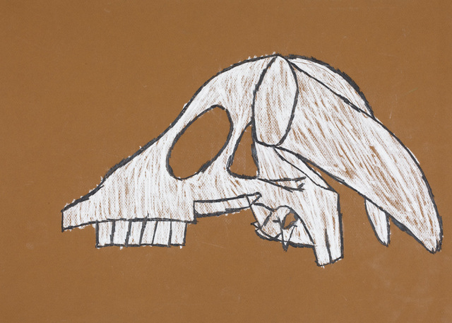 Peter DeLira, ‘Untitled (Dog Skull)’, 2016, Creativity Explored