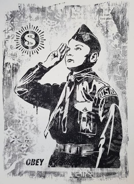 Shepard Fairey (OBEY), ‘Learn to Obey’, 2017, Dope! Gallery