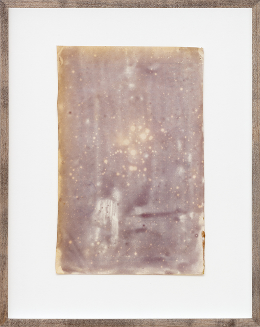 Johan Österholm, ‘Antique Sky (Sternpositionen)’, 2018, Monica De Cardenas