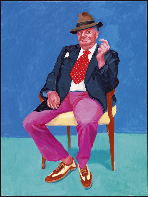 David Hockney, ‘"Barry Humphries, 26th, 27th, 28th March 2015" from "82 Portraits and 1 Still-Life"’, 2015, Guggenheim Museum Bilbao