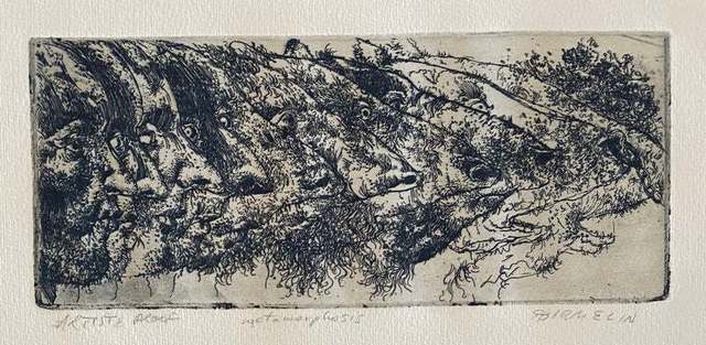 Robert Birmelin, ‘Metamorphosis’, 20th Century, Print, Etching, Lions Gallery