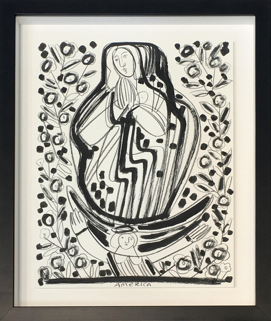 America Martin, ‘Mother of Guadalupe’, 2019, 203 Fine Art