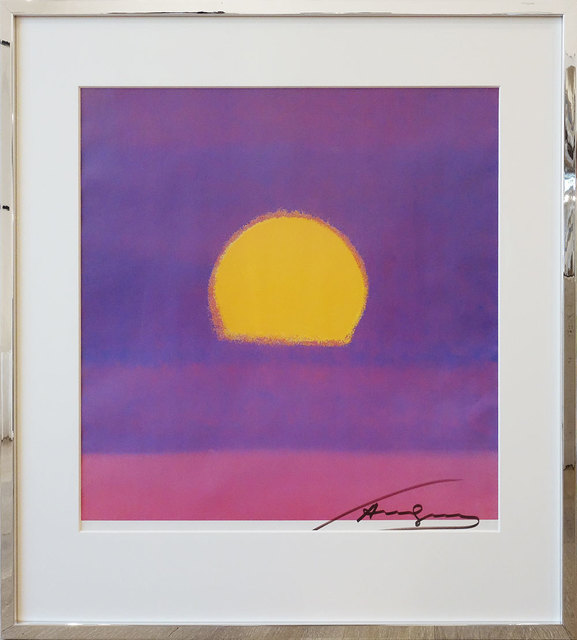 Andy Warhol, ‘Sunset’, 1980, Print, Offset on paper, Galerie Kellermann