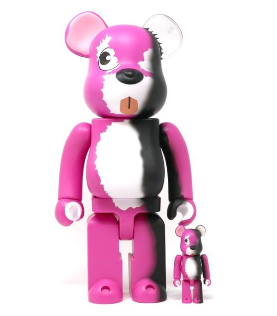 pink bearbrick