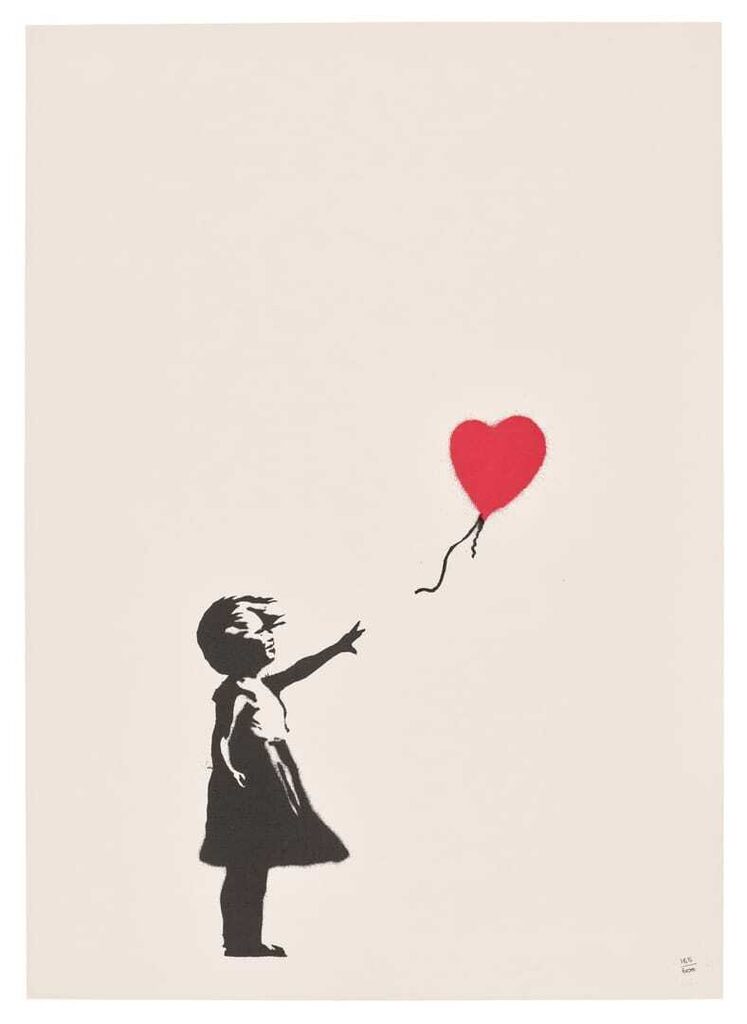 Banksy - Girl with Balloon