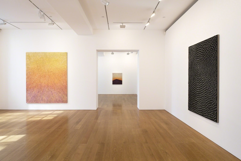 Installation view, "Jennifer Guidi: Heliocentric" at Gagosian Hong Kong, March 26 to May 12, 2018. Courtesy Gagosian. Artworks © Jennifer Guidi. Installation view, "Jennifer Guidi: Heliocentric" at Gagosian Hong Kong, March 26 to May 12, 2018. Courtesy Gagosian. Artworks © Jennifer Guidi.