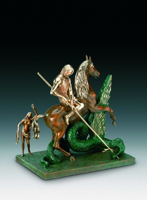 Salvador Dalí, ‘Saint George And The Dragon’, 1977, Sculpture, Bronze lost wax process, Dali Paris