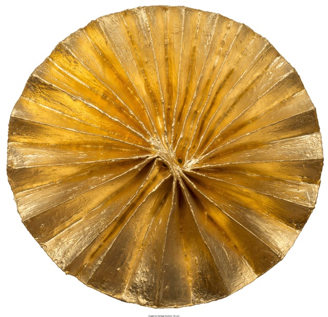 Lynda Benglis, ‘Abu’, 1980, Mixed Media, Wire, plaster, gesso, oil base, gold leaf, Heritage Auctions