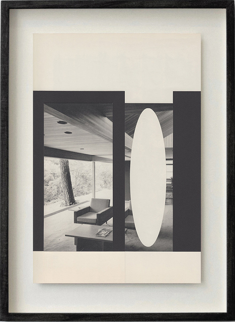 Louis Reith, ‘01. Untitled (SOLD)’, 2018, Drawing, Collage or other Work on Paper, Collage of found book pages and paper, Charlotte Fogh Gallery
