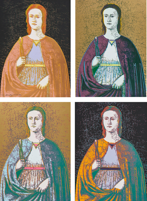 Andy Warhol, ‘Saint Apollonia’, 1984, Phillips