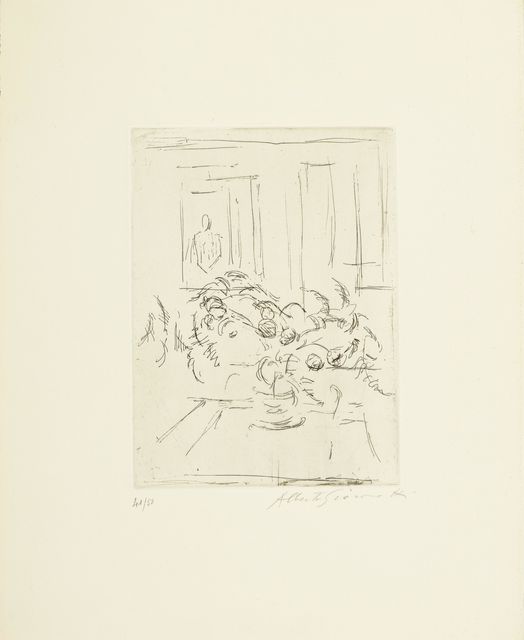 Alberto Giacometti, ‘Bouquet I’, 1954/1955, Print, Etching, Koller Auctions