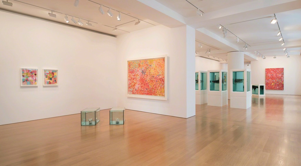 Installation view, "DAMIEN HIRST: Visual Candy and Natural History" at Gagosian Hong Kong, November 23, 2017 to January 13, 2018. Courtesy Gagosian. Artworks © Damien Hirst and Science Ltd. All rights reserved. DACS 2017 Installation view, "DAMIEN HIRST: Visual Candy and Natural History" at Gagosian Hong Kong, November 23, 2017 to January 13, 2018. Courtesy Gagosian. Artworks © Damien Hirst and Science Ltd. All rights reserved. DACS 2017
