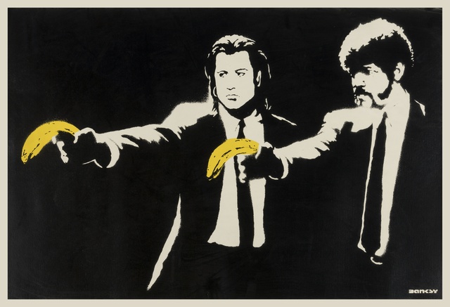 Banksy, ‘Pulp Fiction’, 2004, Forum Auctions