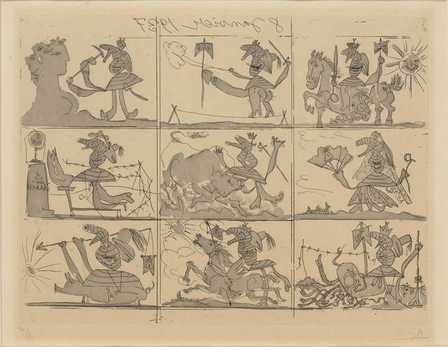 Pablo Picasso, ‘SUEÑO Y MENTIRA DE FRANCO (B. 297; BA. 615; C. BOOKS 28)’, 1937, Doyle