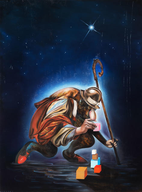 Steve Viezens, ‘Euklidische Distanz’, 2014, Painting, Oil on canvas, Galerie Kleindienst
