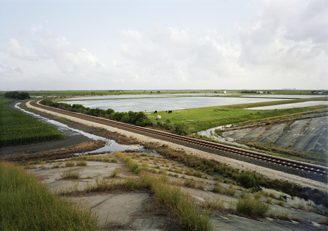 Victoria Sambunaris, ‘Untitled (Train Tracks), Port Lavaca, Texas’, 2015, Yancey Richardson Gallery