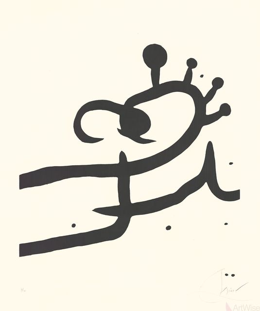 Joan Miró, ‘The Pine Tree of Formentor (Plate 1)’, 1976, ArtWise