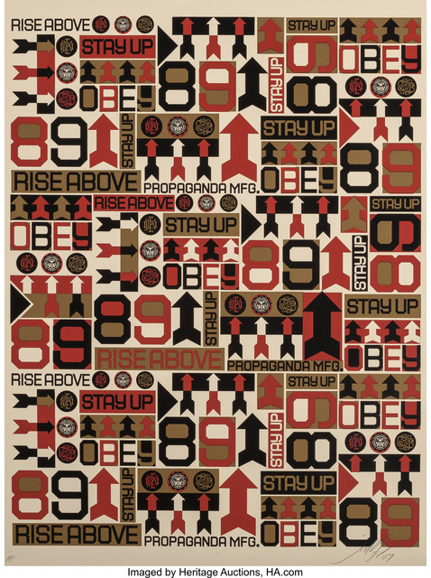 Shepard Fairey, ‘Rise Above’, 2007, Heritage Auctions