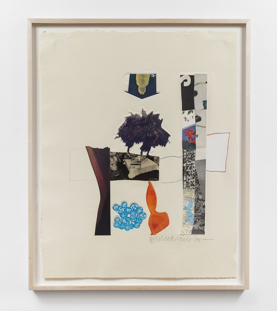 Robert Rauschenberg, ‘Horsefeathers Thirteen-XIII’, 1972, Print, Offset lithograph, screenprint, pochoir, collage and embossing on handmade paper, Gemini G.E.L.