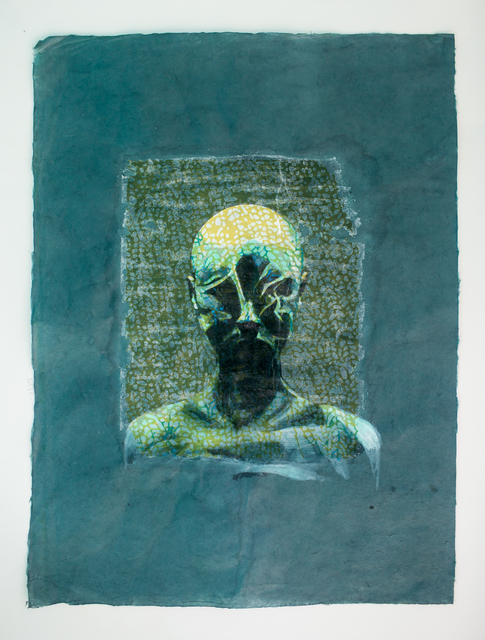 Dede Brown, ‘The Saboteur, I’, 2020, Mixed Media, Mixed media on paper, Black Pony Gallery