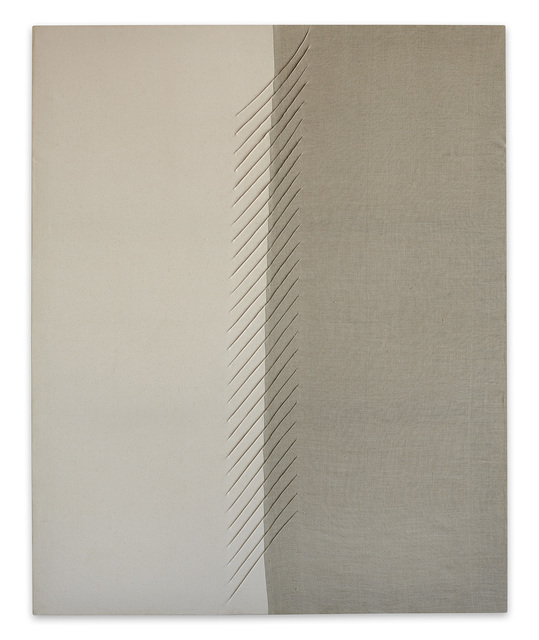 Tsuyoshi Maekawa, ‘Untitled’, 1978, Painting, Hemp cloth, sewing, Axel Vervoordt Gallery