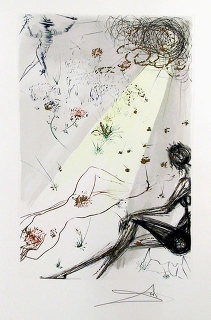 Salvador Dalí, ‘Looke not upon mee that I am blacke from Song of Songs of Solomon portfolio’, 1971, Puccio Fine Art