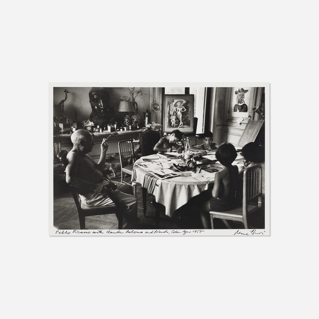 René Burri, ‘Pablo Picasso with Claude Paloma and friends, Cote D'azur’, 1957, Rago/Wright