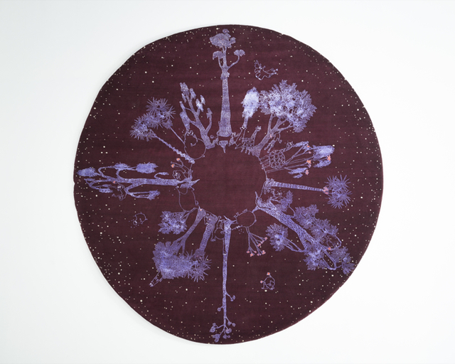 The Haas Brothers, ‘Animal Planet' rug in wool and silk, Dark Colorway.’, 2014, Design/Decorative Art, Wool & Silk, Jeff Lincoln Art+Design