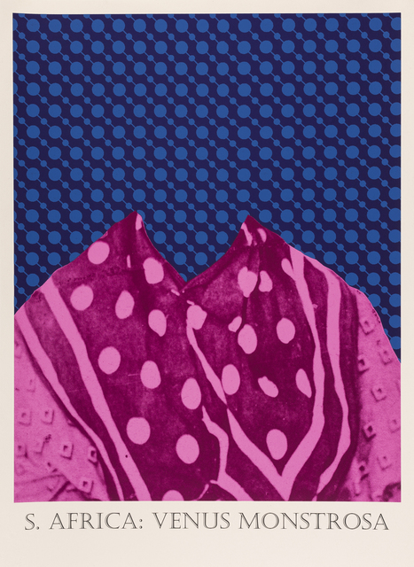 Matt Smith, ‘S. Africa: Venus Monstrosa’, 2019, Print, Silkscreen Print on Handmade Indian Cotton Paper, Cynthia Corbett Gallery