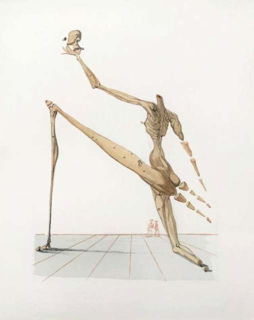 Salvador Dalí, ‘Hell Canto #29, The Divine Comedy (Field 195)’, 1959-1964, Print, Engraving on BFK Rives paper, Art Commerce