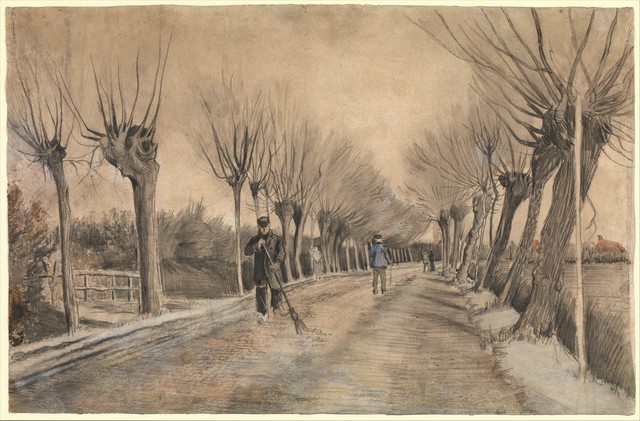 Vincent van Gogh, ‘Road in Etten’, 1881, The Metropolitan Museum of Art