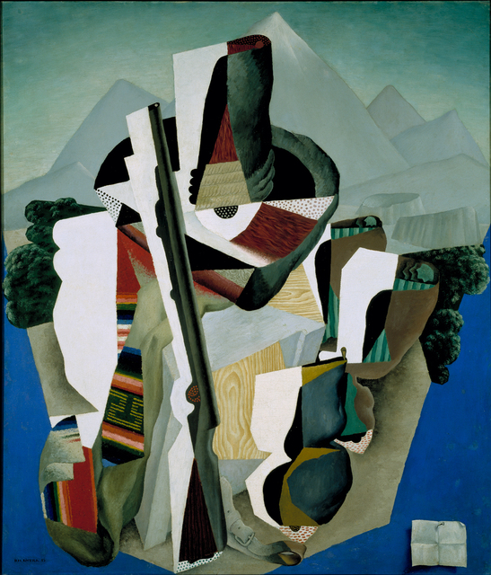 Diego Rivera, ‘Paisaje zapatista’, 1915, Painting, Museo Nacional de Arte (MUNAL)