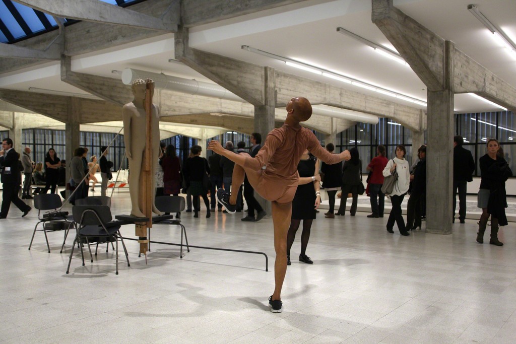 site specific performance for Collezione Maramotti site specific performance for Collezione Maramotti