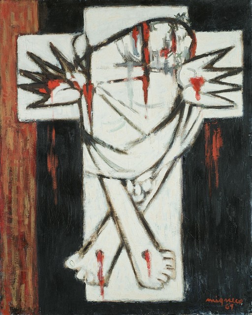 Giuseppe Migneco, ‘Crocifissione’, 1961, Finarte