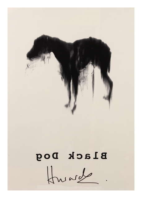 Rachel Howard, ‘Black Dog’, 2016, Print, Offset Lithograph, Chiswick Auctions