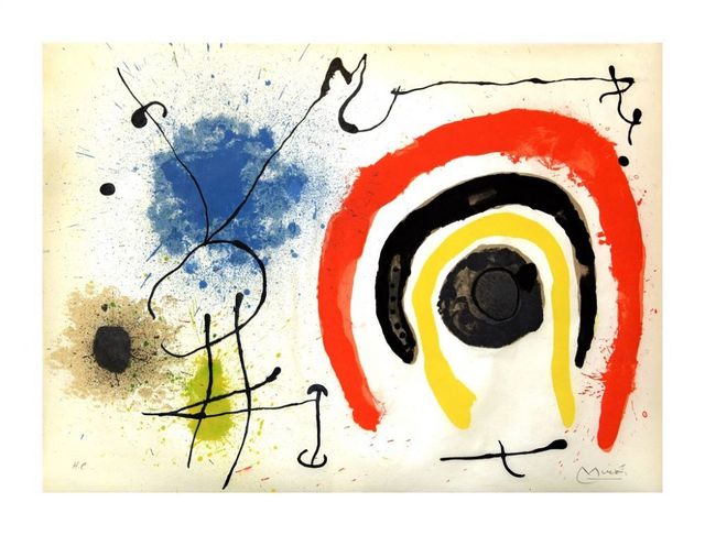 Joan Miró, ‘Le Lézard aux Plumes d’Or’, 1971, Wallector