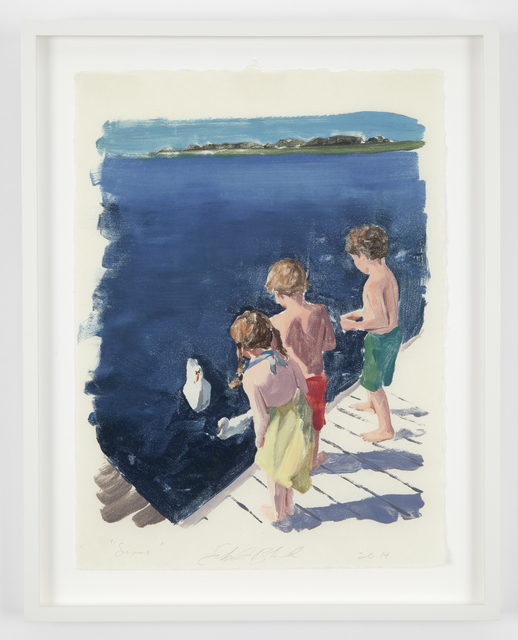 Sebastian Blanck, ‘Crab Fishing’, 2014, Print, Monoprint, Dubner Moderne