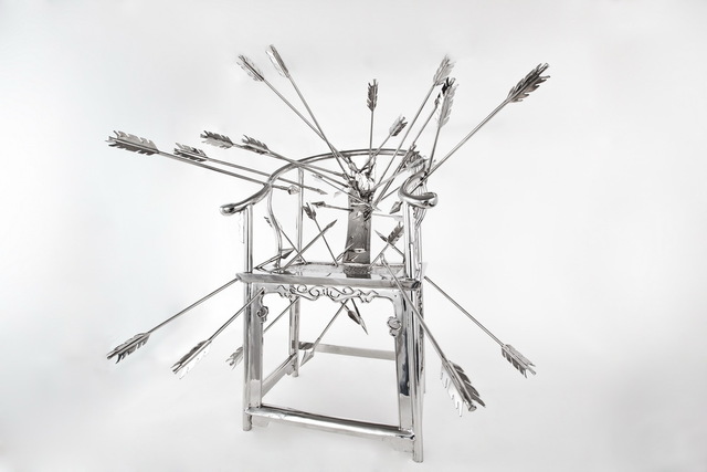 Liao Yibai, ‘Chairman's Chair’, 2011, Stainless steel, Ethan Cohen Gallery