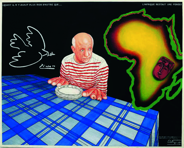 Chéri Samba, ‘Picasso’, 2000, RMN Grand Palais