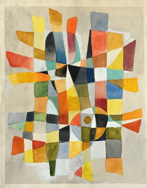 Carlos Carnero, ‘Untitled’, ca. 1957, Painting, Tempera and gouache on cardboard, Galería de las Misiones