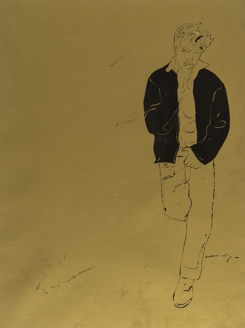 Andy Warhol, ‘Two plates, from A Gold Book (See Feldman & Schellmann IV.106-124)’, 1957, Print, Two offset lithographs printed in black, Forum Auctions