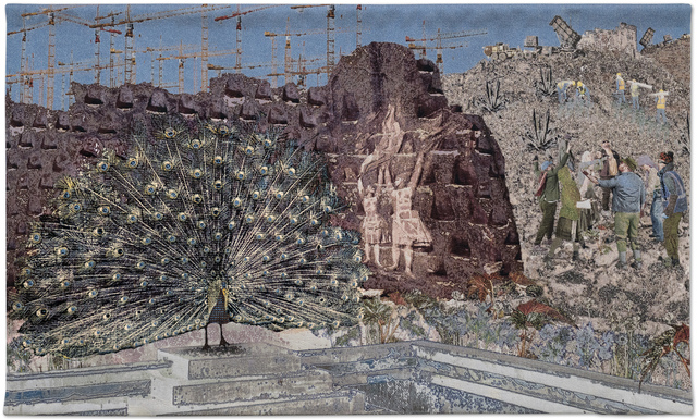 Aziz + Cucher, ‘The Visitor’, 2016, Textile Arts, Cotton jacquard weaving, Gazelli Art House